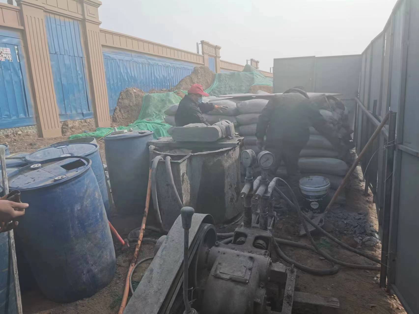 礼泉房屋下沉注浆